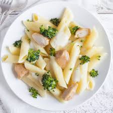 Chicken Pasta
  in White Sauce