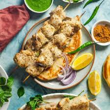 Chicken
  reshami malai tikka